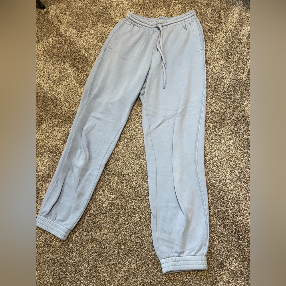 Light Blue Jogger Pants medium-long from Aerie